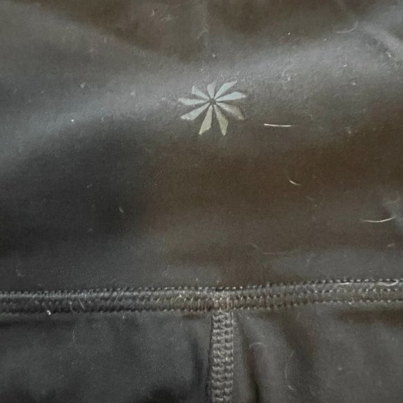 Black Athleta Crops Size Large - Picture 6 of 6